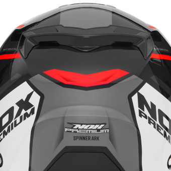 NOX Spinner Ark White Red Black