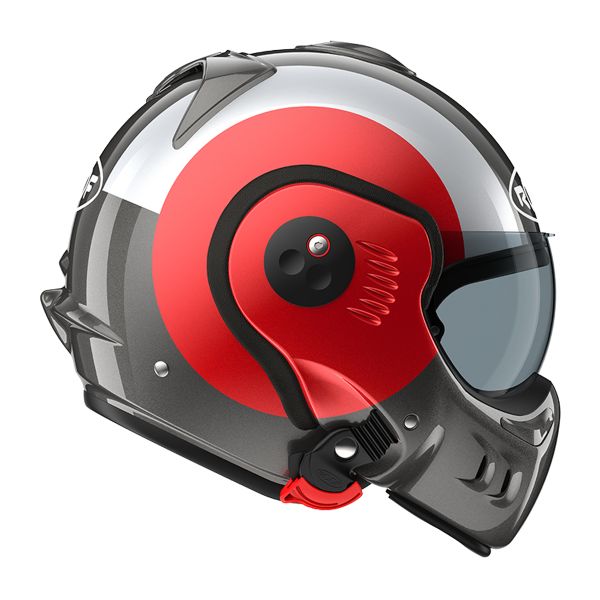 Roof Boxer Alpha Focus Red Silver