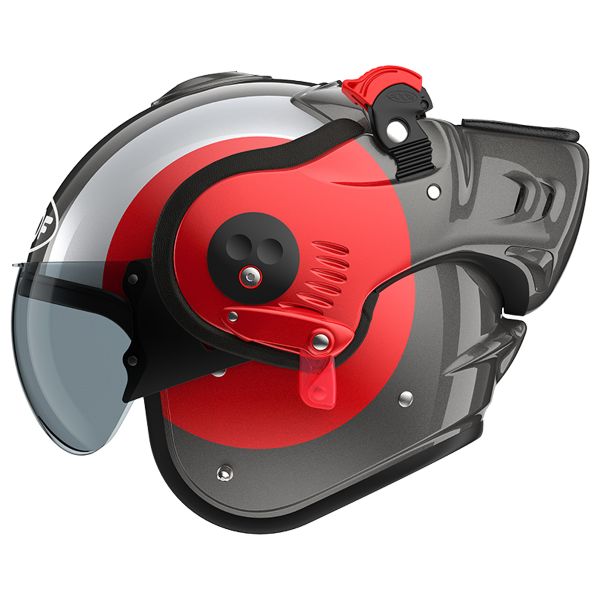 Roof Boxer Alpha Focus Red Silver