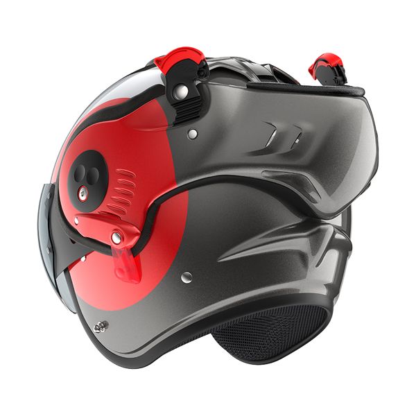 Roof Boxer Alpha Focus Red Silver