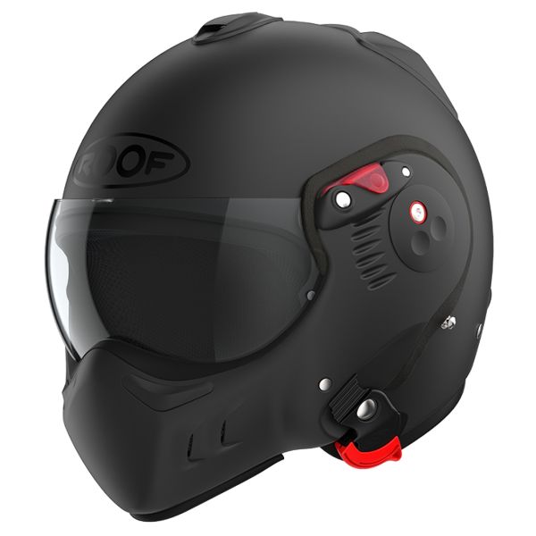 Casque Modulable Roof Boxer Alpha Mat Black Casque Modulable Roof Boxer Alpha Mat Black