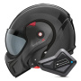 Casque Modulable Roof Boxxer 2 Carbon Wonder Black + Kit Bluetooth BT Mini