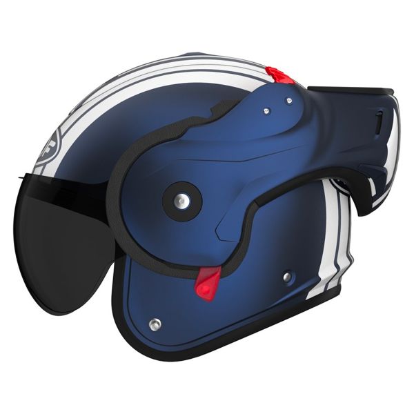 Roof Boxxer 2 Stripes Mat Dark Blue White