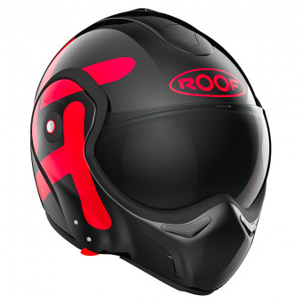 Casque Modulable Roof Boxxer Twin Black Red