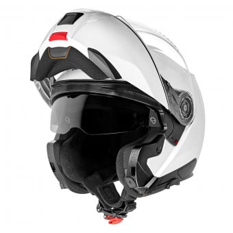 Schuberth C5 Glossy White + Kit Bluetooth SC2 C5 - E2