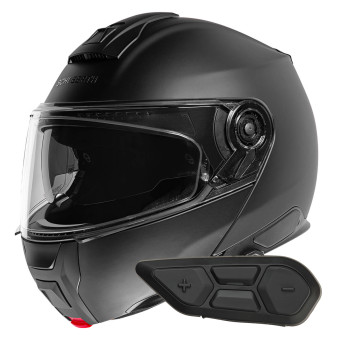 Casque Modulable Schuberth C5 Matt Black + Kit Bluetooth SC2 C5 - E2