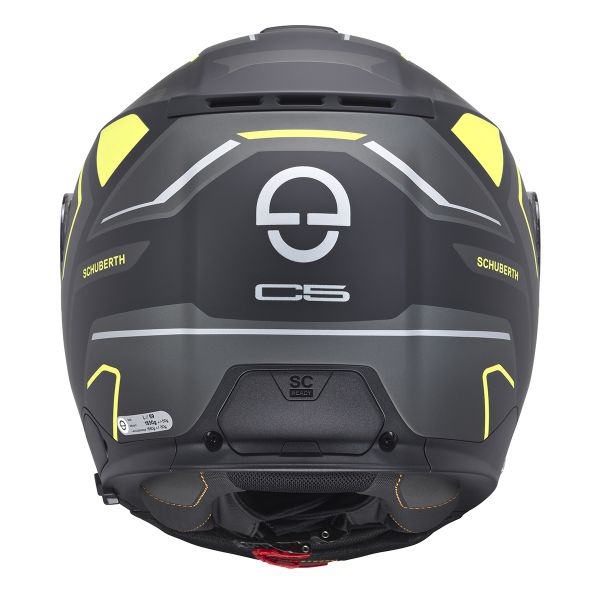 Schuberth C5 Omega Yellow