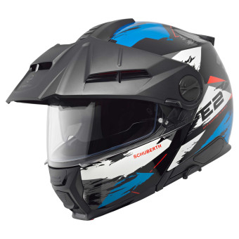 Casque Modulable Schuberth E2 Trail Blue