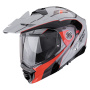 Casque Modulable Scorpion ADX-2 Kamps Grey Red