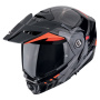 Casque Modulable Scorpion ADX-2 Lewis Black Red