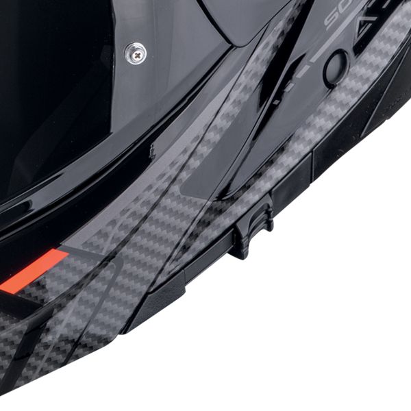 Scorpion ADX-2 Lewis Black Red + Kit Bluetooth 5S Solo