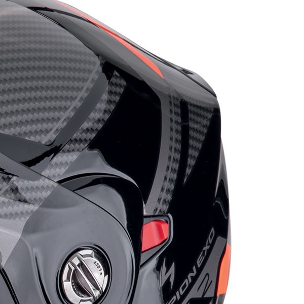 Scorpion ADX-2 Lewis Black Red + Kit Bluetooth 5S Solo