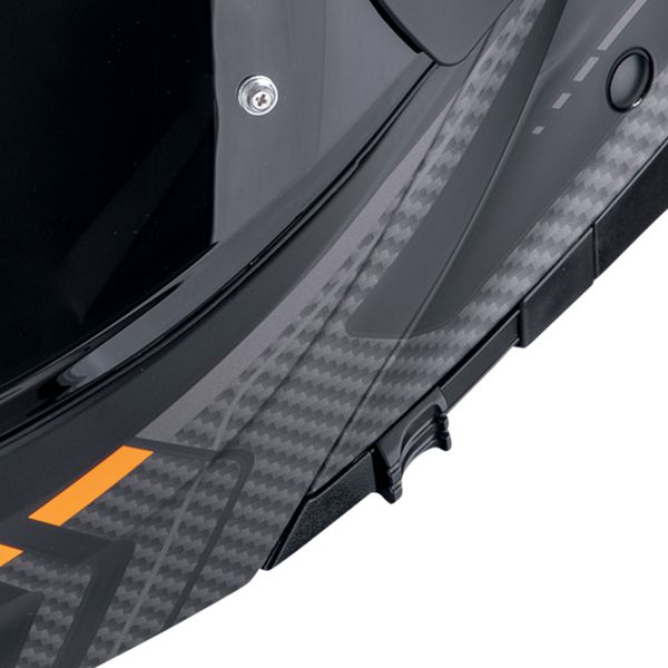 Scorpion ADX-2 Lewis Matt Black Orange