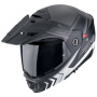 Casque Modulable Scorpion ADX-2 Lewis Matt Black Silver
