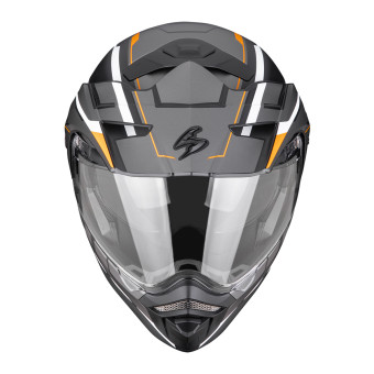 Scorpion ADX-2 Walt Black Matt Orange