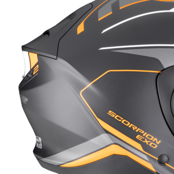 Scorpion ADX-2 Walt Black Matt Orange