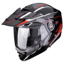 Casque Modulable Scorpion ADX-2 Walt Black Silver Red
