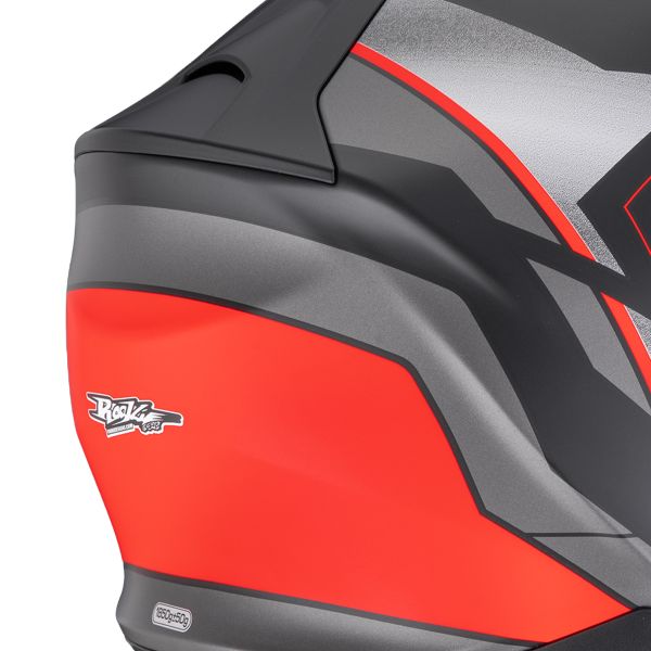 Scorpion Exo 930 Evo Space Matt Black Silver Red