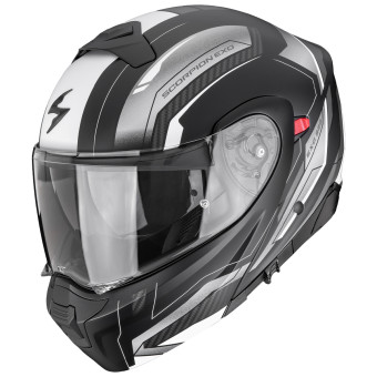 Casque Modulable Scorpion Exo 930 Evo Space Matt Black Silver White