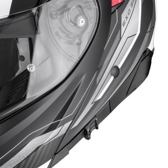 Scorpion Exo 930 Evo Space Matt Black Silver White
