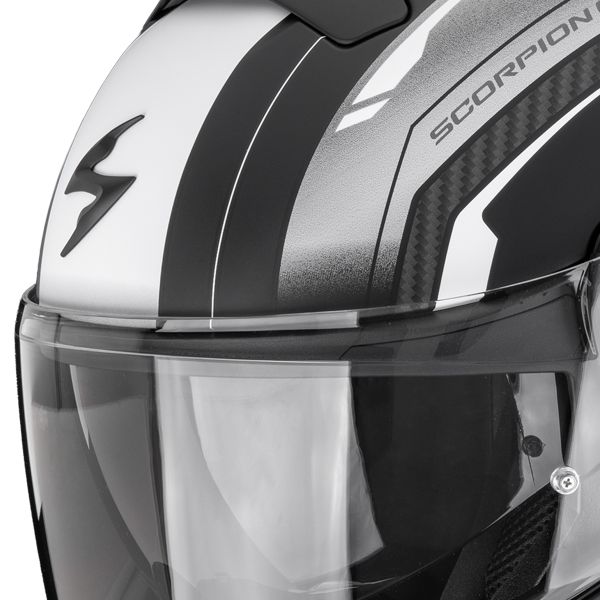 Scorpion Exo 930 Evo Space Matt Black Silver White