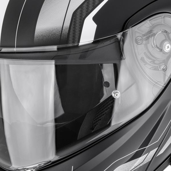 Scorpion Exo 930 Evo Space Matt Black Silver White