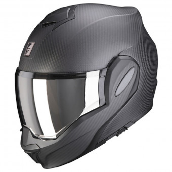 Casque Modulable Scorpion EXO TECH Carbon Noir Mat Casque Modulable Scorpion EXO TECH Carbon Noir Mat