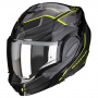 Casque Modulable Scorpion Exo Tech Evo Animo Black Neon Yellow