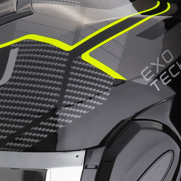 Scorpion Exo Tech Evo Animo Black Neon Yellow