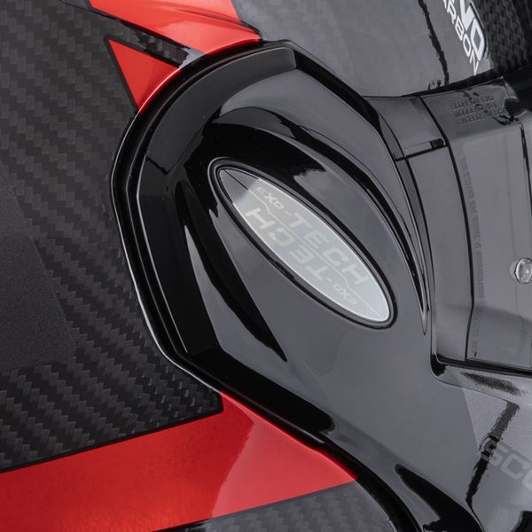 Scorpion Exo Tech Evo Carbon CAD Black Red