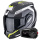 Pack Exo Tech Evo Carbon Cosy Black Yellow Fluo + Kit Bluetooth 5S Solo