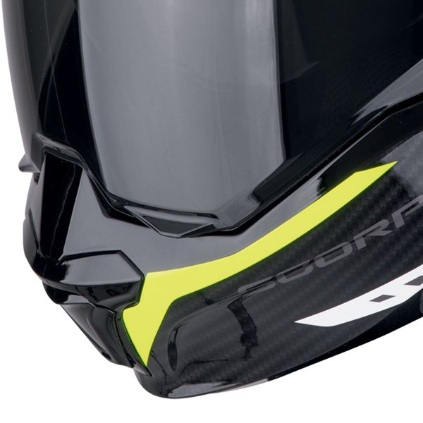 Scorpion Exo Tech Evo Carbon Cosy Black Yellow Fluo