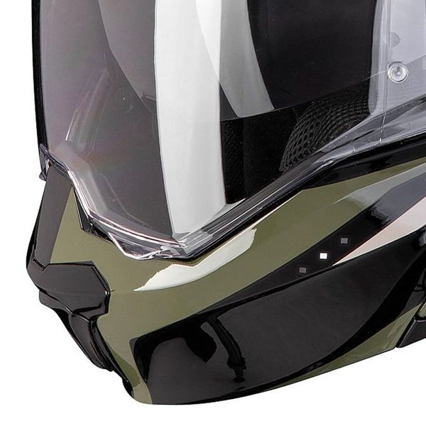 Casque Modulable Scorpion Exo Tech Evo Carbon Rover Black Green Casque Modulable Scorpion Exo Tech Evo Carbon Rover Black Green