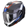 Casque Modulable Scorpion Exo Tech Evo Carbon Rover Black Red Blue