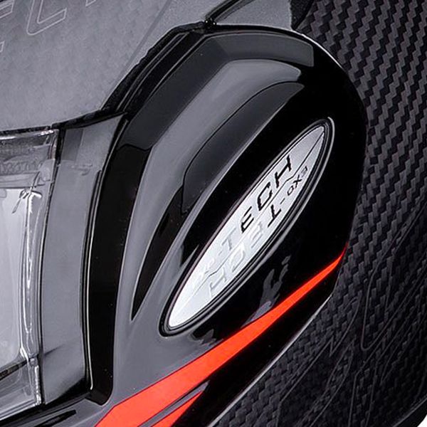 Scorpion Exo Tech Evo Carbon Rover Black Red