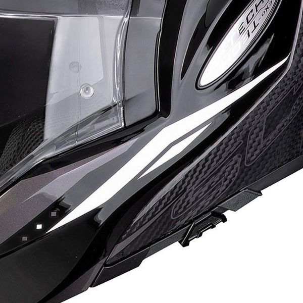 Scorpion Exo Tech Evo Carbon Rover Black White