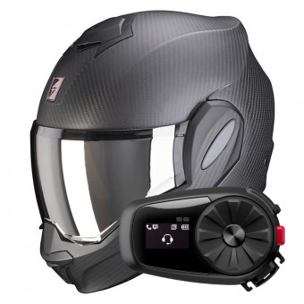 Pack Casque + Kit bluetooth et intercom : Scorpion Exo Tech Evo