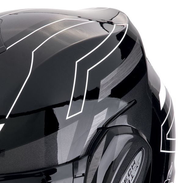 Scorpion Exo Tech Evo Conquer Black White + Kit bluetooth 5R Lite Solo