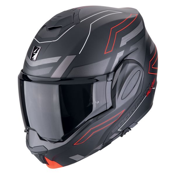 Exo Tech Evo Conquer Matt Black Red