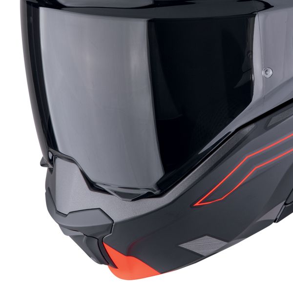 Scorpion Exo Tech Evo Conquer Matt Black Red + Kit bluetooth 5R Lite Solo