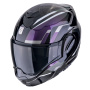 Casque Modulable Scorpion Exo Tech Evo Furio Black Chameleon