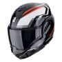 Casque Modulable Scorpion Exo Tech Evo Furio Black Red
