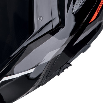 Scorpion Exo Tech Evo Furio Black Red + Kit Bluetooth BT Mini