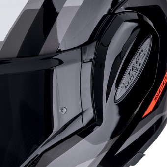 Scorpion Exo Tech Evo Furio Black Red + Kit Bluetooth BT Mini