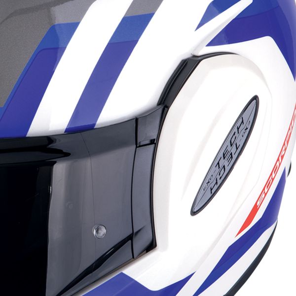 Scorpion Exo Tech Evo Furio White Red Blue