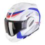 Casque Modulable Scorpion Exo Tech Evo Pro Acuti White Blue Red