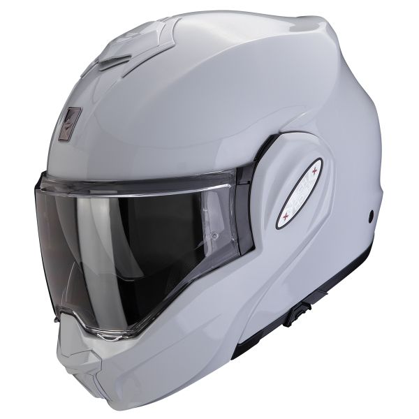 Casque Modulable Scorpion Exo Tech Evo Pro Solid Light Grey Casque Modulable Scorpion Exo Tech Evo Pro Solid Light Grey
