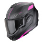 Casque Modulable Scorpion Exo Tech Evo Socius Matt Black Pink