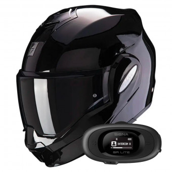 EKIY Casque de Moto Bluetooth Intercom Casque Étanche Avec