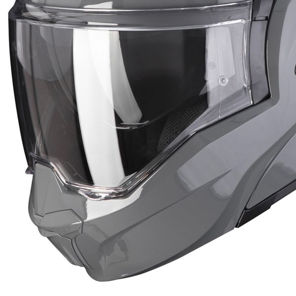 Scorpion Exo Tech Evo Solid Cement Grey + Kit bluetooth 5R Lite